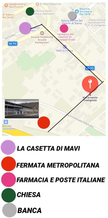 La Casetta Di Mavi Palermo Zewnętrze zdjęcie